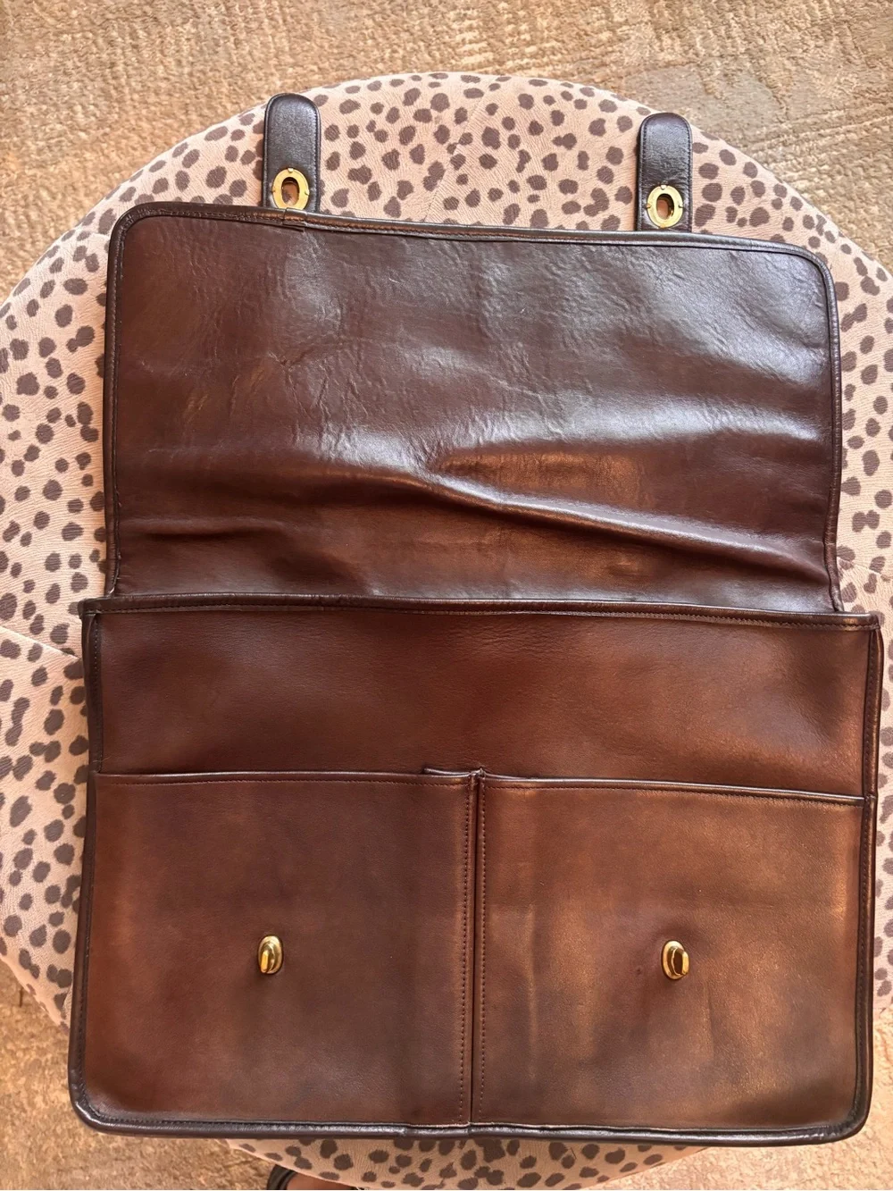 Authentic coach BRIEF bag